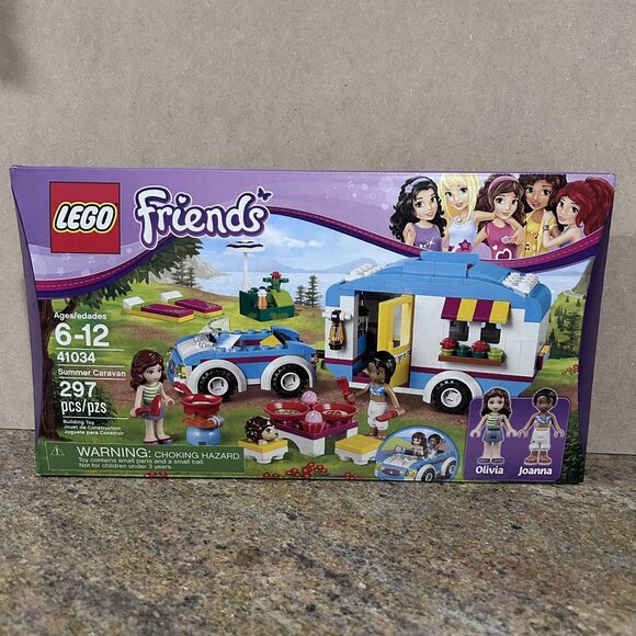 LEGO 41034 Friends “Summer Caravan” 297 Pieces Building Toy *NEW* - Picture 1 of 4